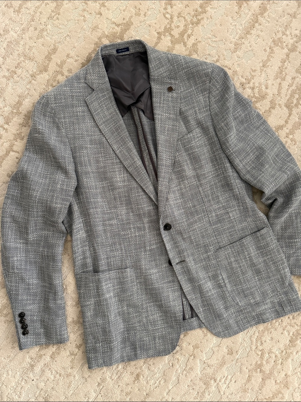 Peter Millar 44L wool/cotton/silk sport coat- never worn!